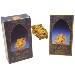 Vntg 1992 Roman Fontanini 5" BABY JESUS in Box Figure (72513) Nativity Christmas